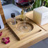 Expandable Bamboo Bathup Caddy Trays