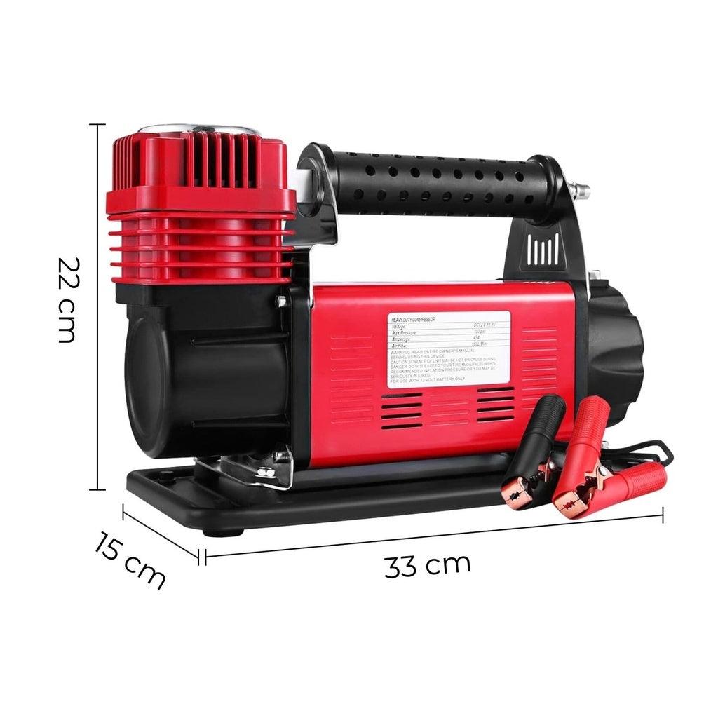 540W Car Air Compressor for Car Tires (Red)