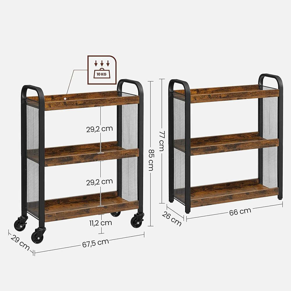 Utility Cart with Universal Castors