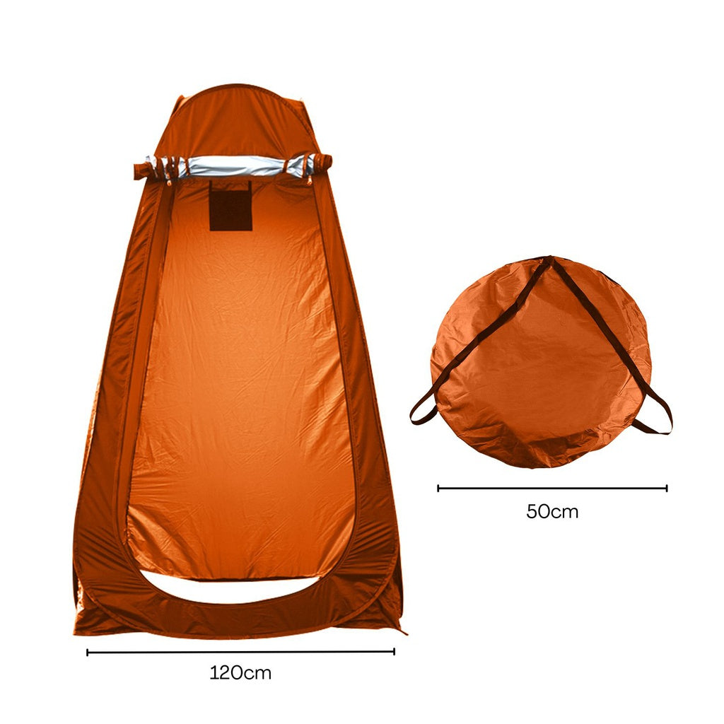 Shower Tent with 2 Window (Orange)