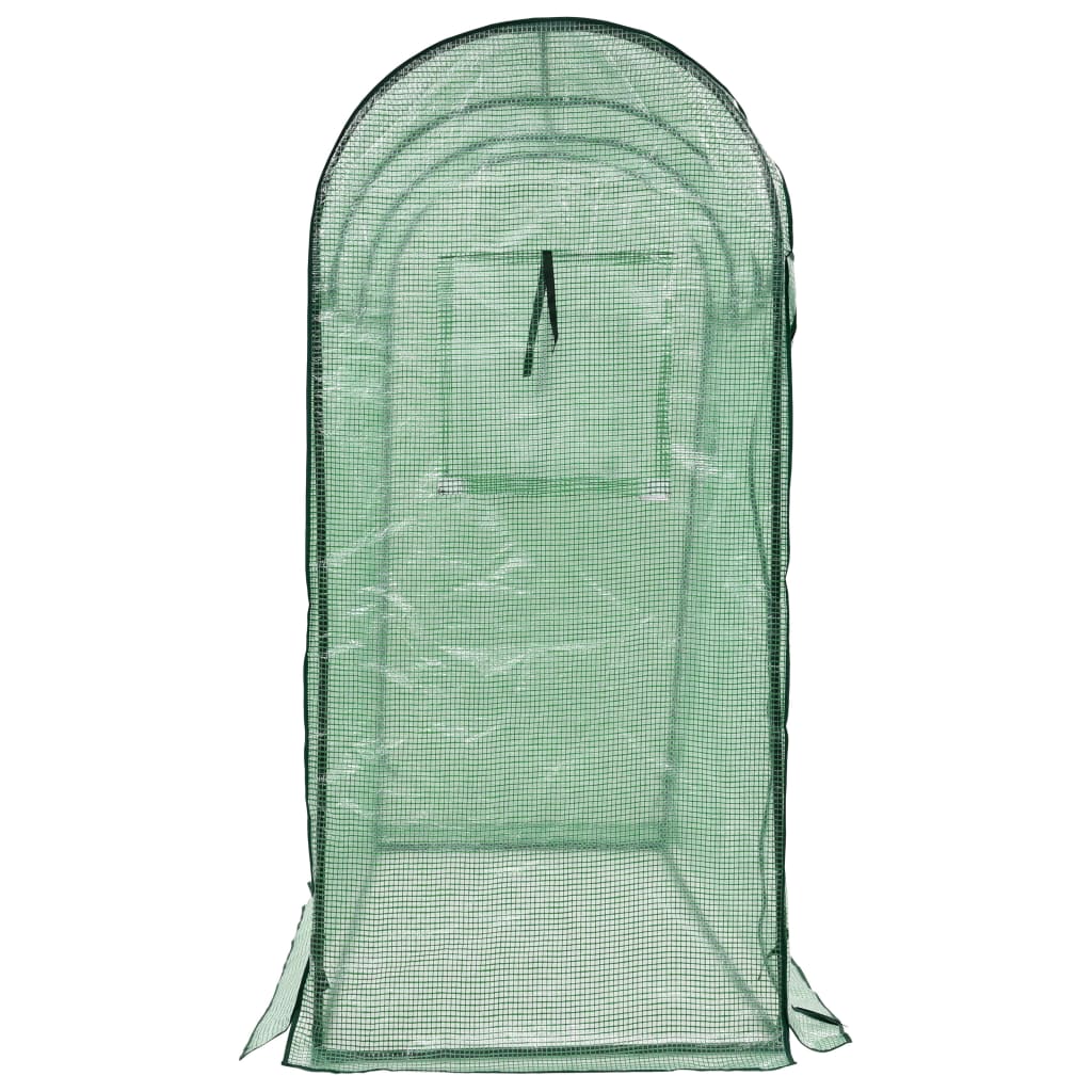 Greenhouse with Zippered Door 200x80x170 cm