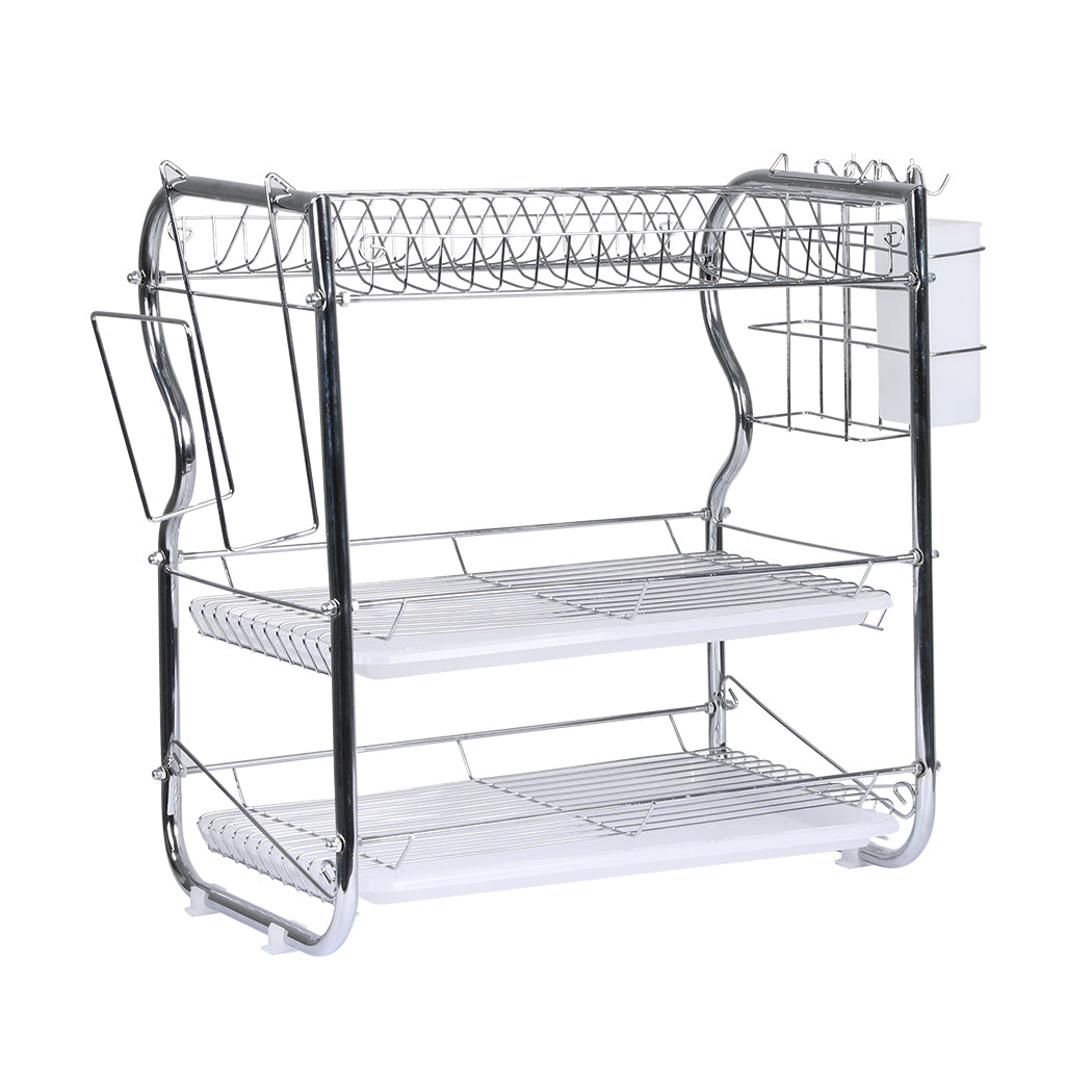 TOQUE Dish Rack Drying Drainer Cup Holder-1864184346324373505