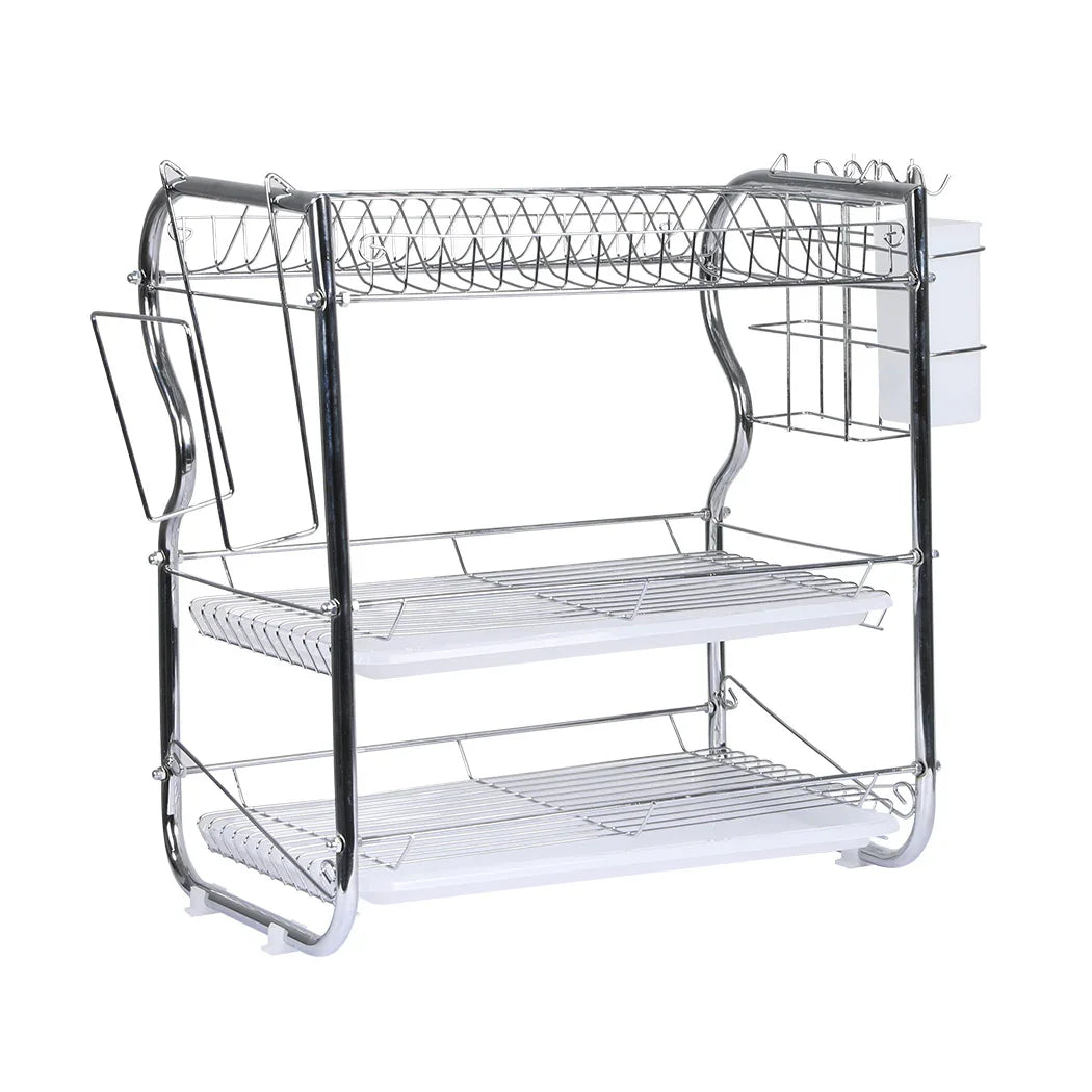 TOQUE Dish Rack Drying Drainer Cup Holder-2006733054802006022