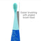 Marcus & Marcus - 24M+ Reusable Silicone Toothbrush blue