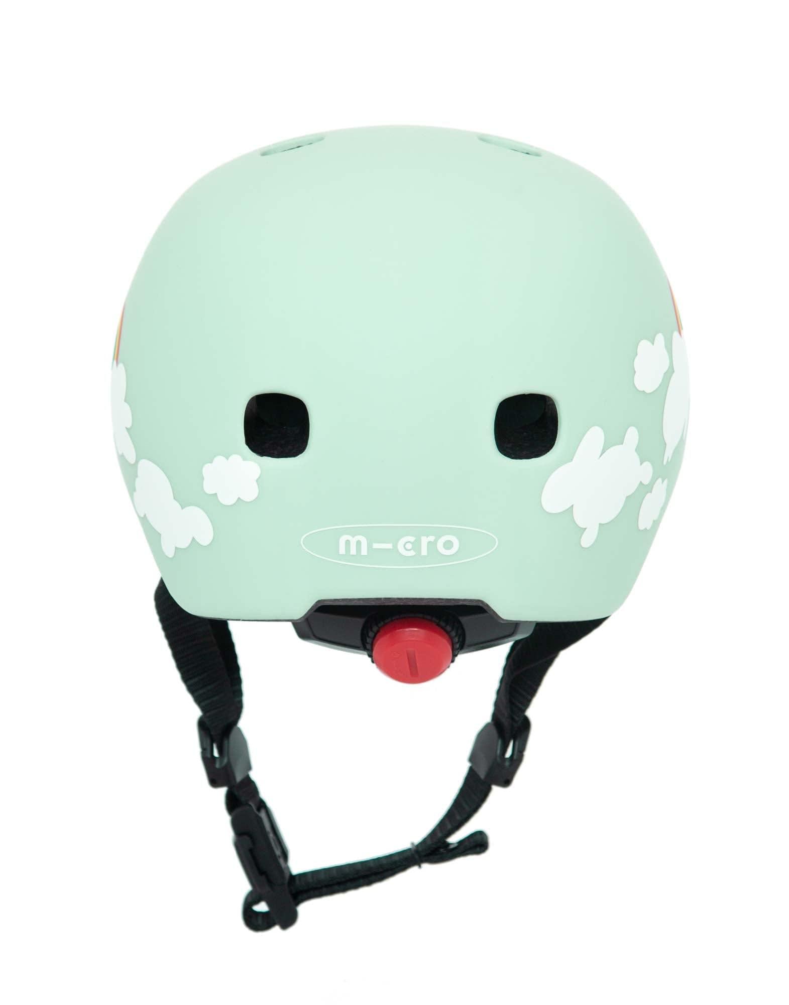 Micro Kids Scooter Bike Helmet Clouds M