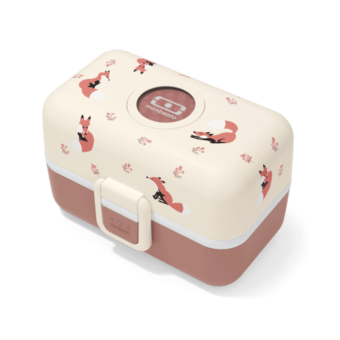 Monbento Tresor Graphic Kids's Bento Box- Cinnamon Fox Cinnamon Fox