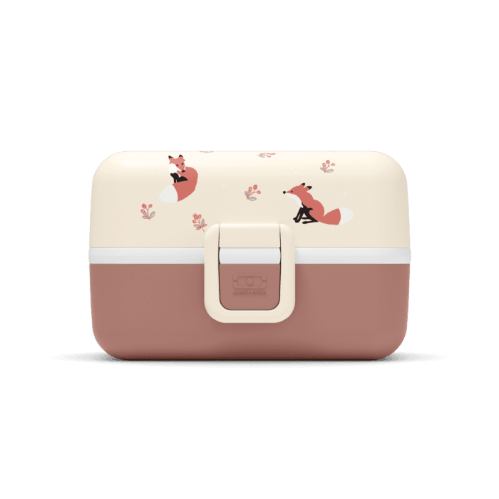 Monbento Tresor Graphic Kids's Bento Box- Cinnamon Fox Cinnamon Fox