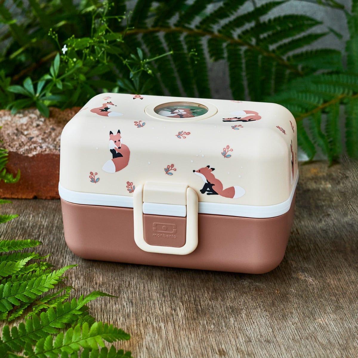 Monbento Tresor Graphic Kids's Bento Box- Cinnamon Fox Cinnamon Fox