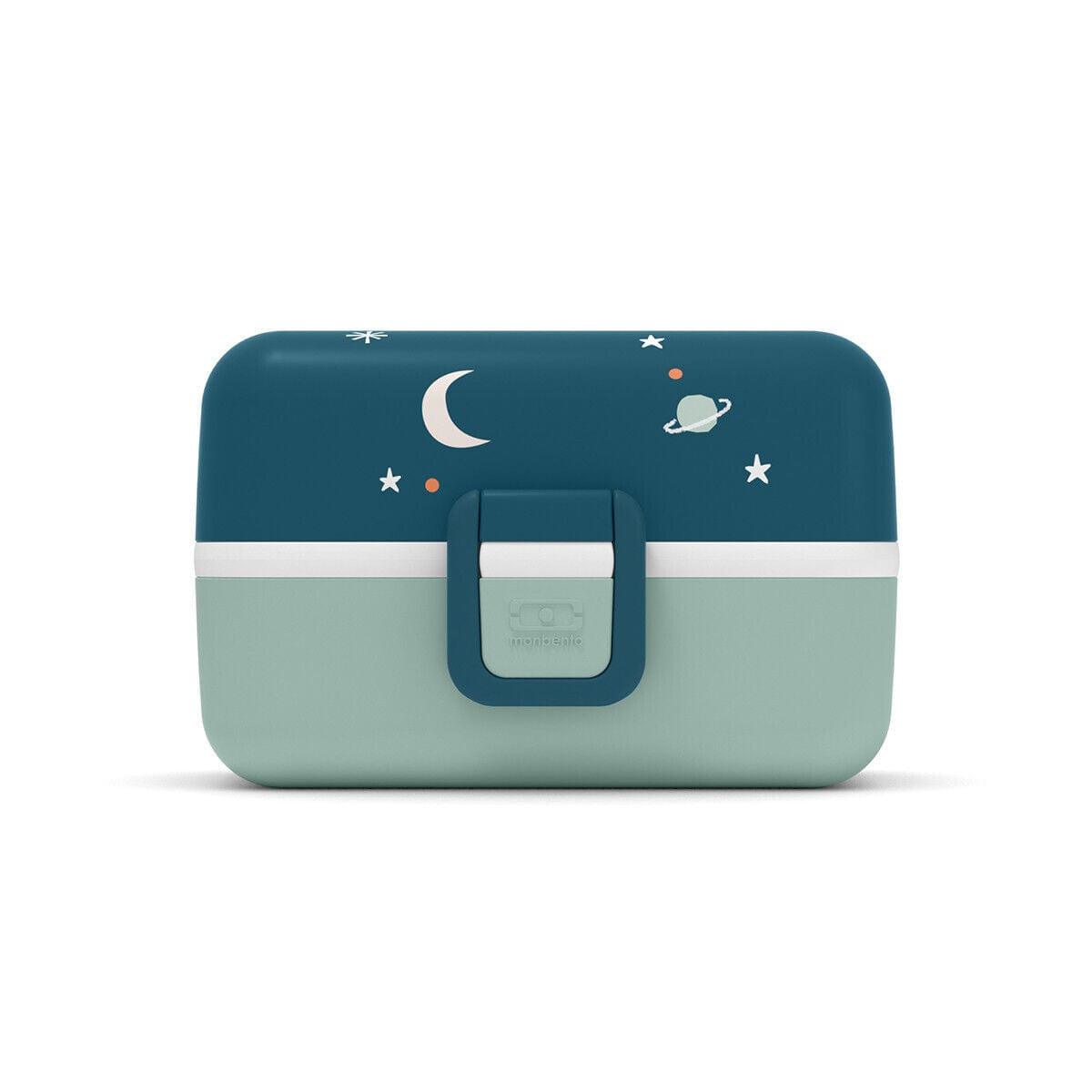 Monbento Tresor Graphic Kids's Bento Box- Cosmic Blue Cosmic Blue