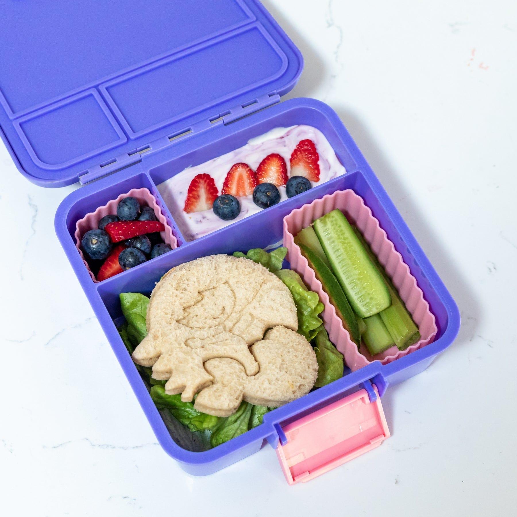 MONTII.CO Little Lunch Box Co | Bento Three -Grape