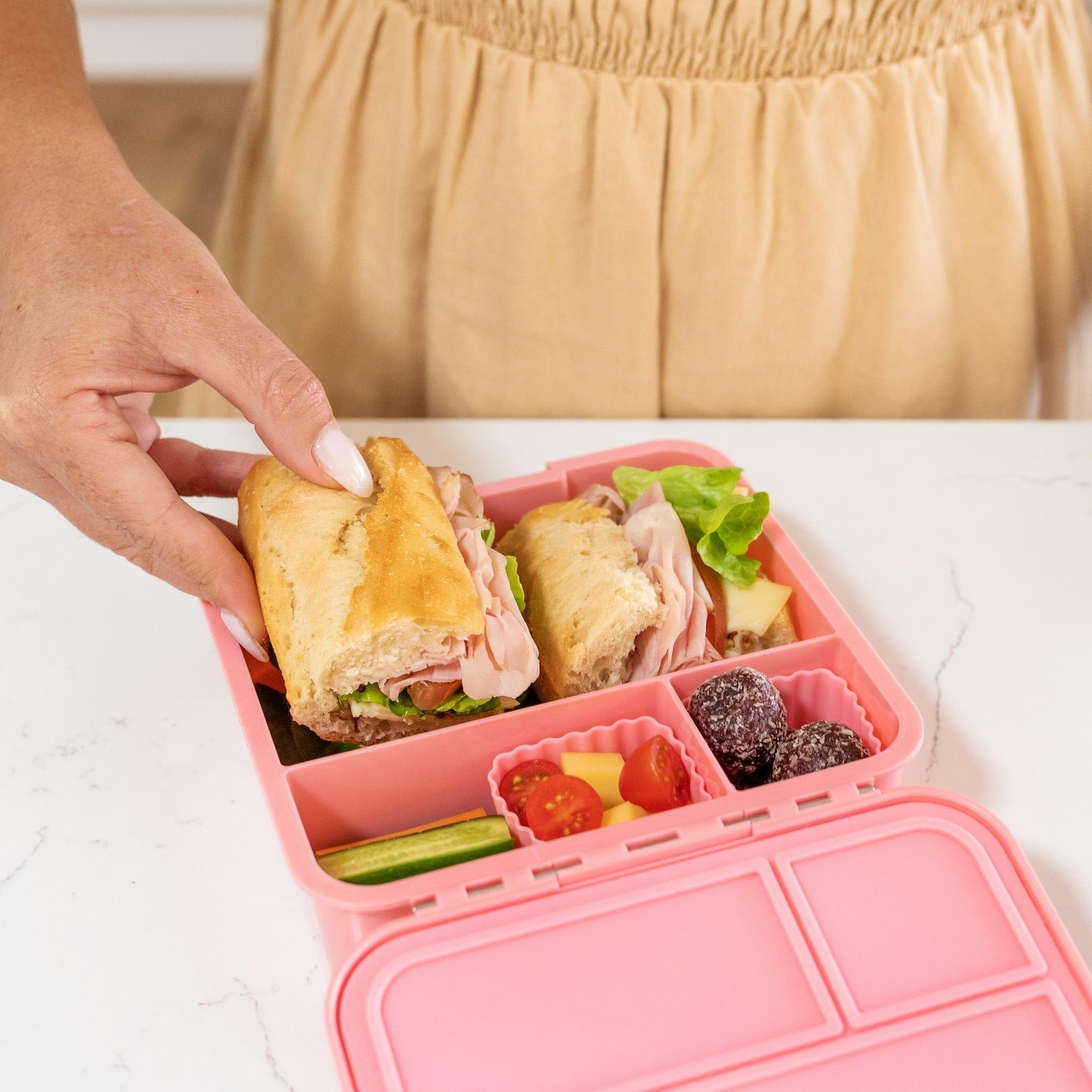 MONTII.CO Little Lunch Box Co | Bento Three -Strawberry