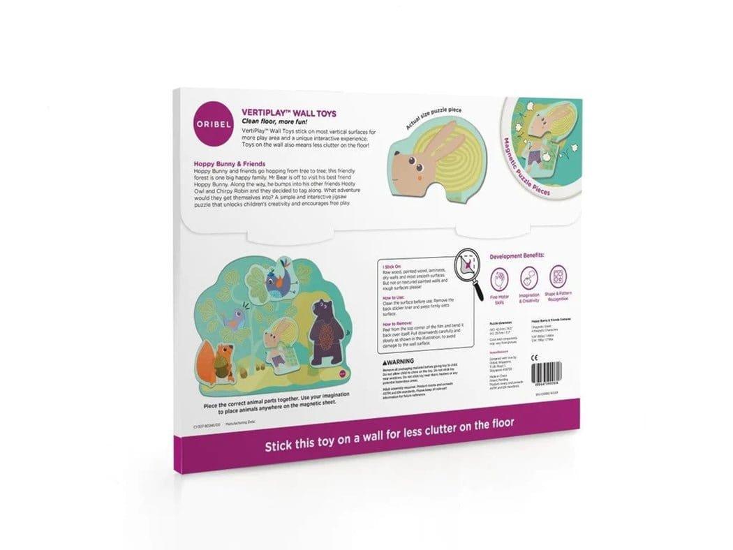 Oribel VertiPlay Wall Toy: Hoppy Bunny and Friends-1973194205585084424