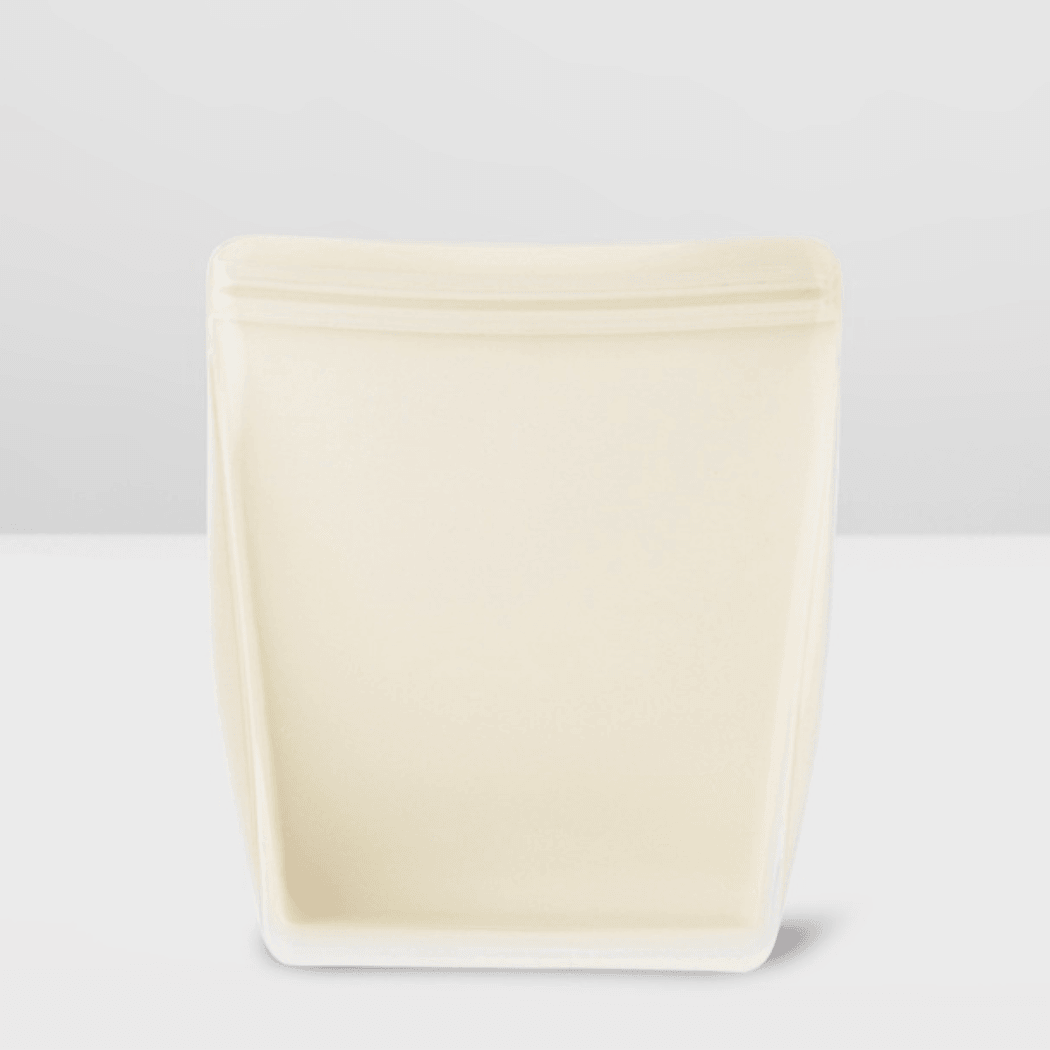 Porter Reusable Silicone Bag Stand Up 1.5l - Cream