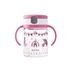 Richell - Aqulea Clear Straw Bottle Mug 200ml Pink Circus