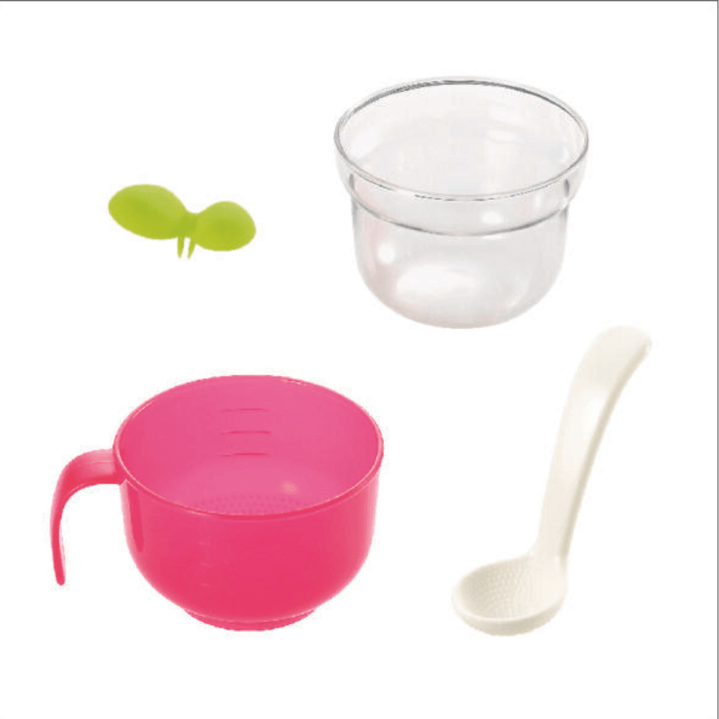 Richell Porridge Maker E, For Use with Rice Cookers Green