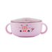 Richell Stainless Steel Bowl 370ml Pink