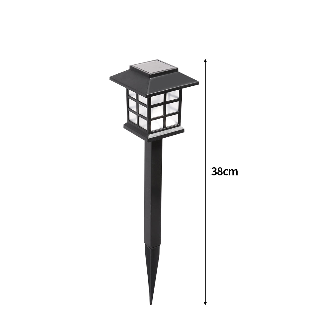 EMITTO 6x LED Solar Power Garden Lights-1864184609554698242