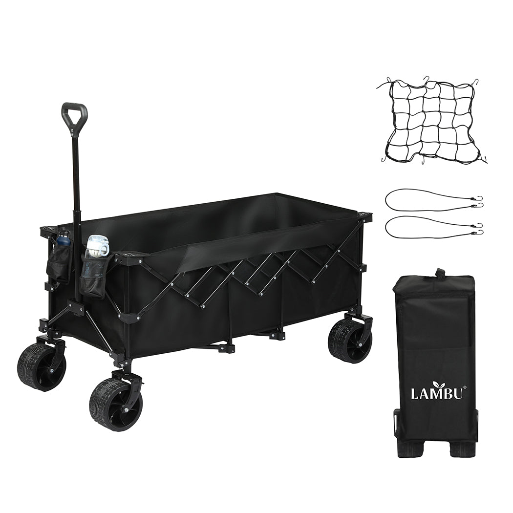 Lambu Folding Wagon Trolley Cart