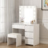 Levede Dressing Table Vanity Set Stool-1864184742321197063