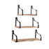 Floating Shelf Brackets Display Shelves Bookshelf Wall Mount Rack Storage