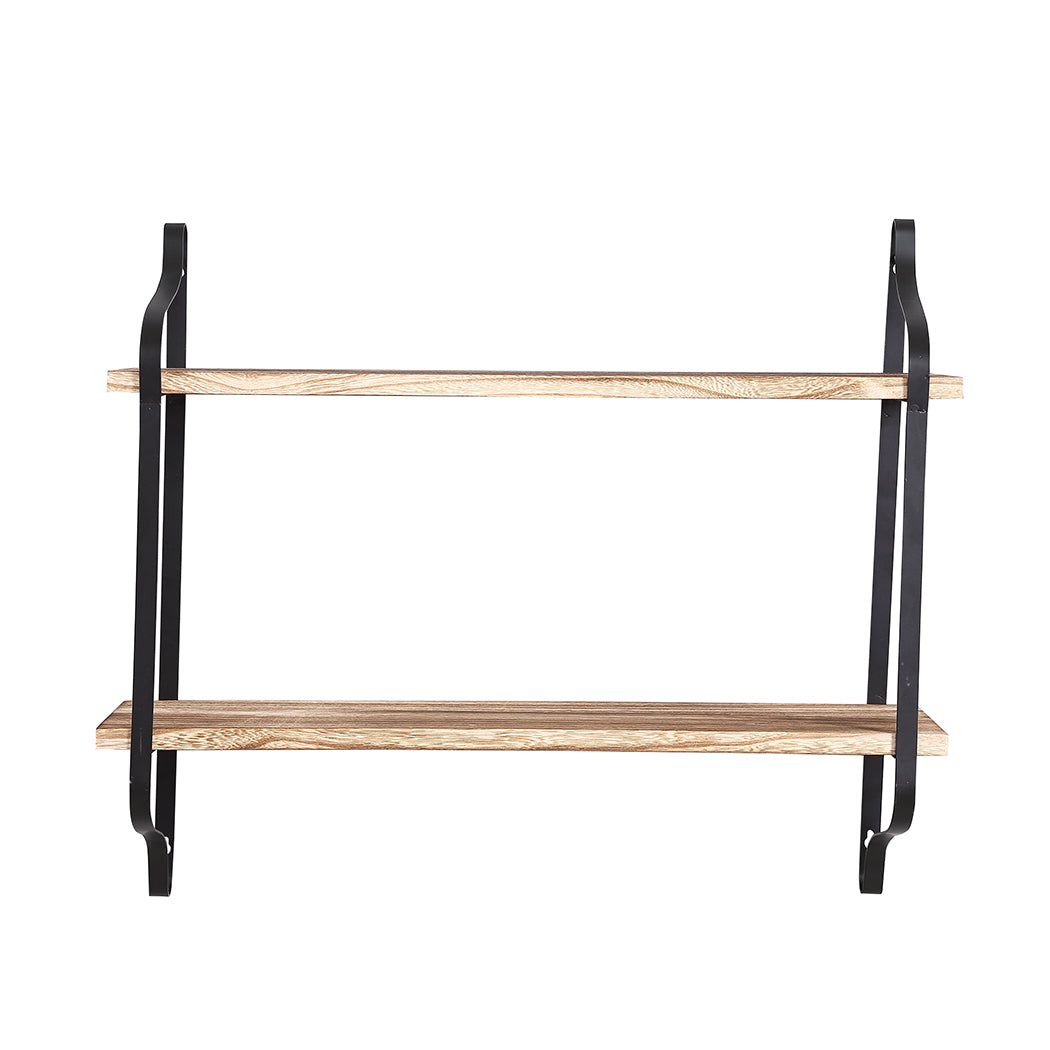 Floating Shelves Brackets Display Shelf Bookshelf Wall Mount Rack Storage