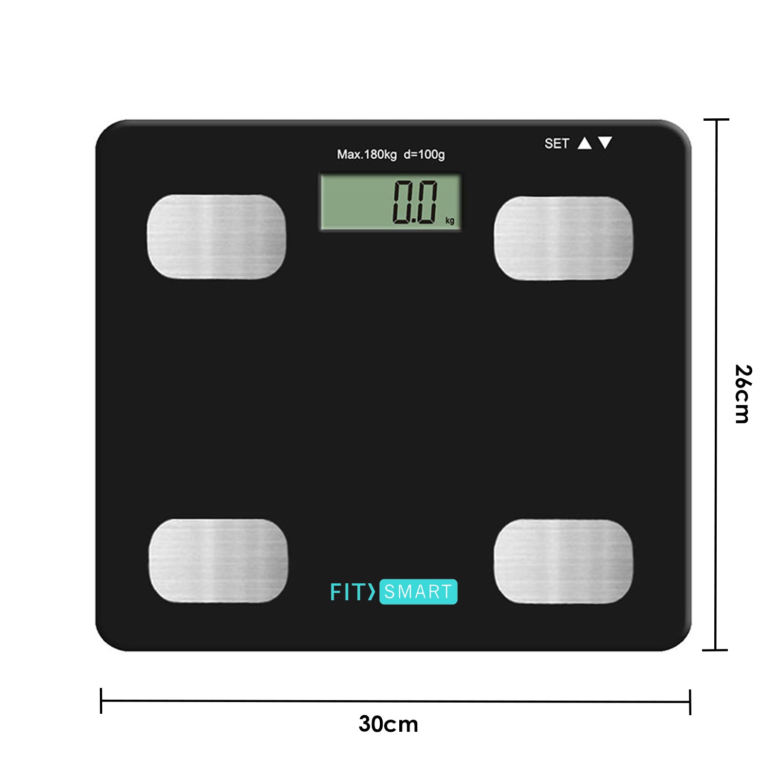 Electronic floor body scale