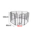 8 Panel Pet Dog Playpen Puppy Exercise Cage Enclosure Fence Cat Play Pen 48''