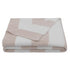 Cotton Knitted Blanket 
 Wide Stripe
75 x 85cm Blush/White