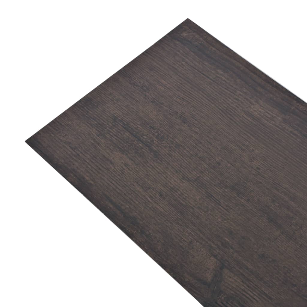 Non Self-adhesive PVC Flooring Planks 5.26 m² 2 mm Oak Dark Grey