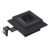 Outdoor Solar Lamps 6 pcs LED Square 12 cm Black