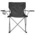 Camping Table and Chair Set 3 Pieces Grey