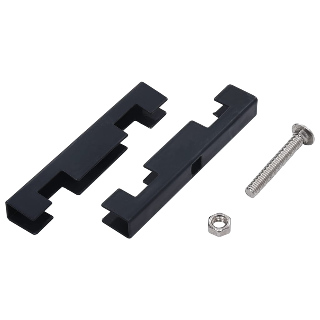 Garden U Mat Connector 10 Sets Anthracite