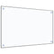 Kitchen Backsplash Transparent 80x50 cm Tempered Glass