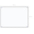 Kitchen Backsplash Transparent 80x60 cm Tempered Glass
