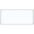 Kitchen Backsplash Transparent 90x40 cm Tempered Glass