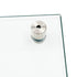 Kitchen Backsplash Transparent 90x40 cm Tempered Glass