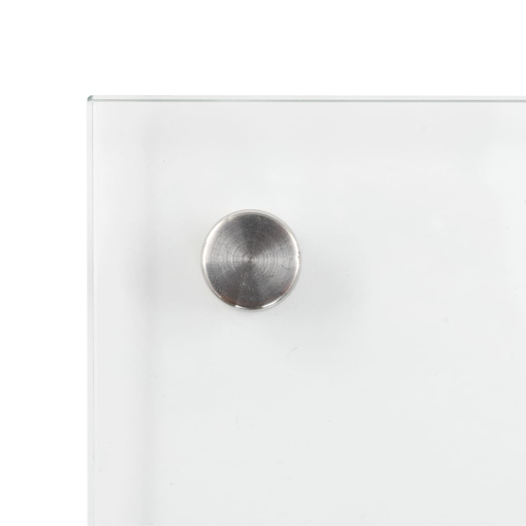 Kitchen Backsplash Transparent 90x40 cm Tempered Glass