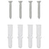 Kitchen Backsplash Transparent 90x40 cm Tempered Glass
