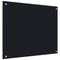 Kitchen Backsplash Black 70x60 cm Tempered Glass