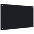 Kitchen Backsplash Black 80x50 cm Tempered Glass