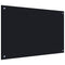 Kitchen Backsplash Black 90x60 cm Tempered Glass