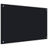 Kitchen Backsplash Black 90x60 cm Tempered Glass
