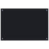 Kitchen Backsplash Black 90x60 cm Tempered Glass