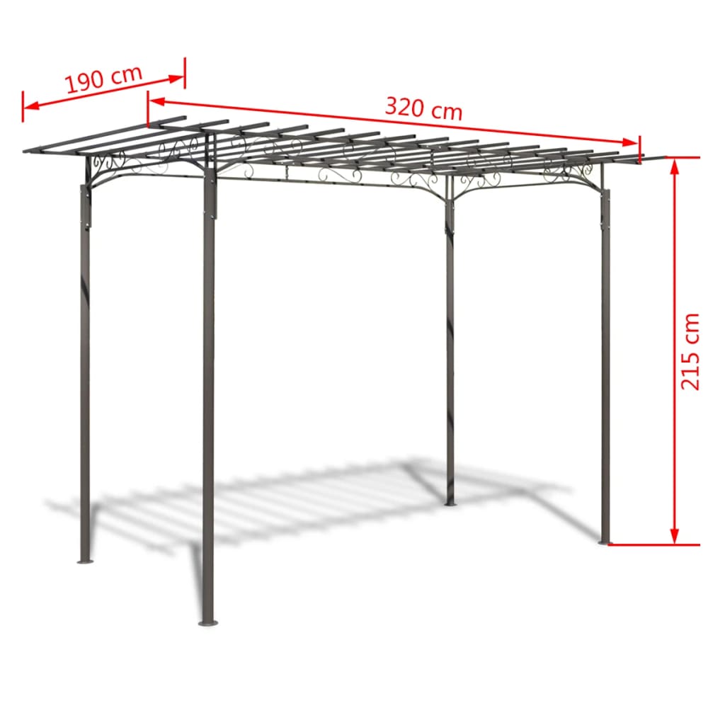 Rose Arch garden arbor Steel Garden Decoration