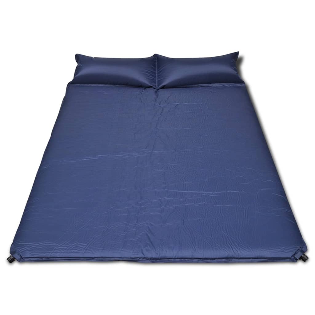 Blue Self-inflating Sleeping Mat 190x130x5 cm (Double)