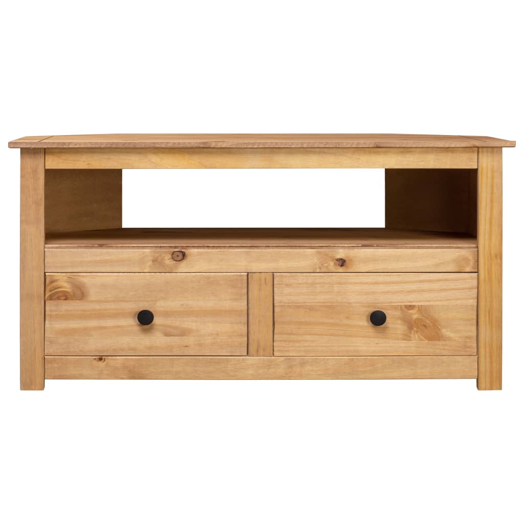 Corner TV Cabinet 93x49x49 cm Solid Pine Panama Range