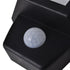 Solar Wall Lamps 2 pcs with Motion Sensor Black