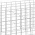 Gabion Hooks 50 pcs Galvanised Steel 40 cm