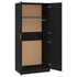 Wardrobe Black 80x52x180 cm Engineered Wood