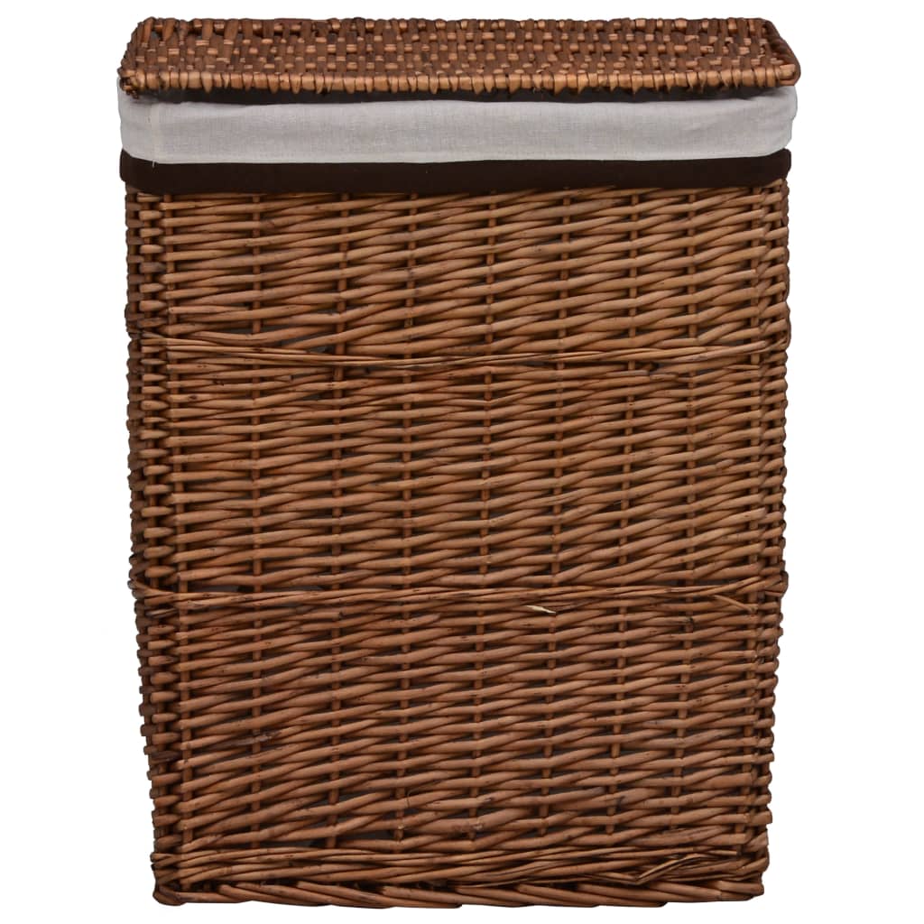 Laundry Basket Brown Willow